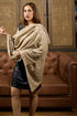 Reversible Twist | Embroidered Wool Silk Stole